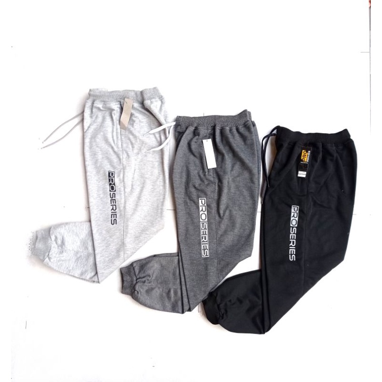 Joger panjang saku leseting sport pria ,wanita