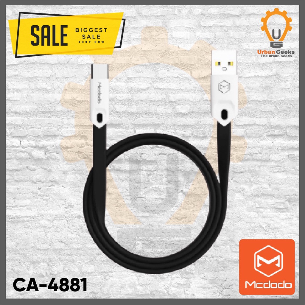 Mcdodo Kabel Data Type C 2.4A Fast Charging Gorgeous Series anti-slip