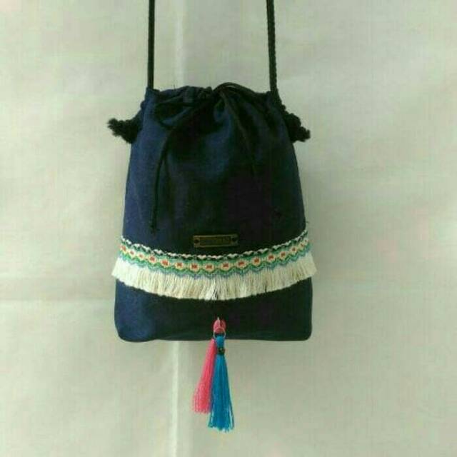 Sling bag hand made lucu bohemian