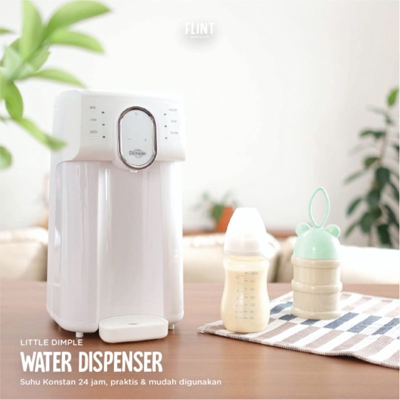 Little dimple water dispenser hwd 817 warna putih kettle termos air panas atur suh