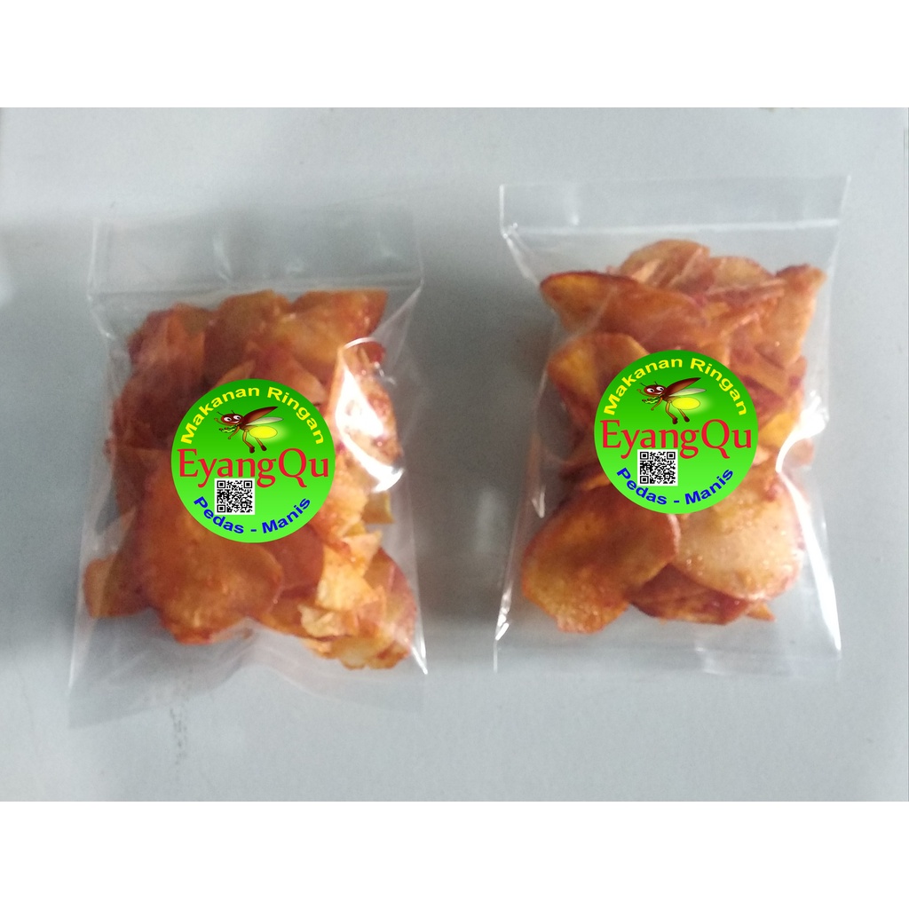 

Kripik Pedas Manis Kecil ala Kripik Warung