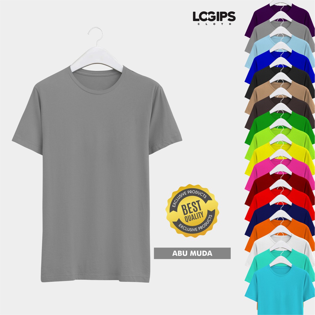 KAOS POLOS COTTON  COMBED  20S 24S 30 S  KAOS POLOS BAGUS 