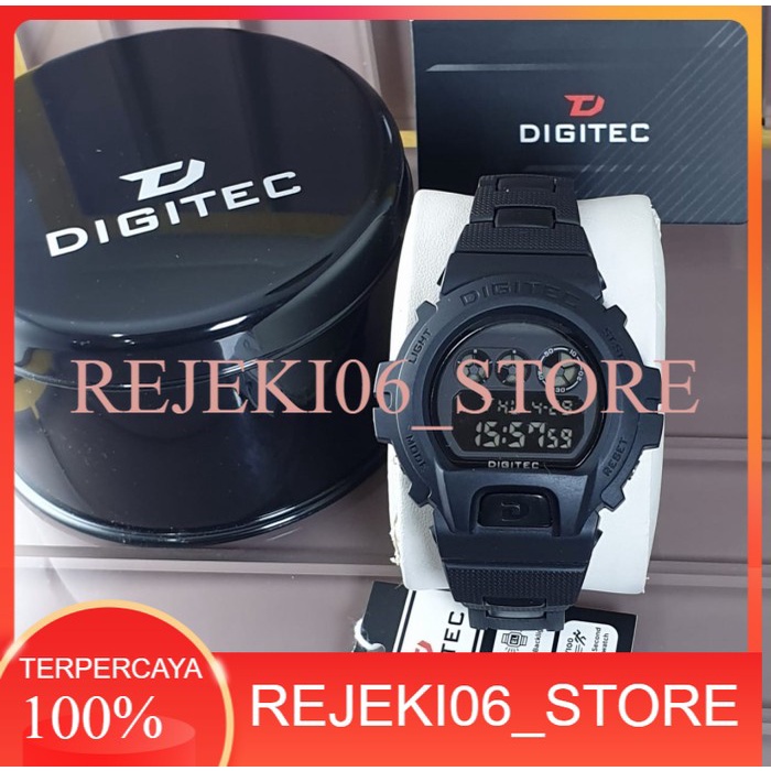 Jual Jam Tangan Digitec Pria Rubber DG5198R DG-5198R BK-4B