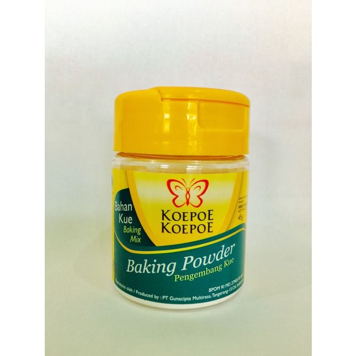 

d00gg Baking Powder Koepoe Koepoe Pengembang Kue 45 Gr Kupu Kupu Murah Xz20X1Z11