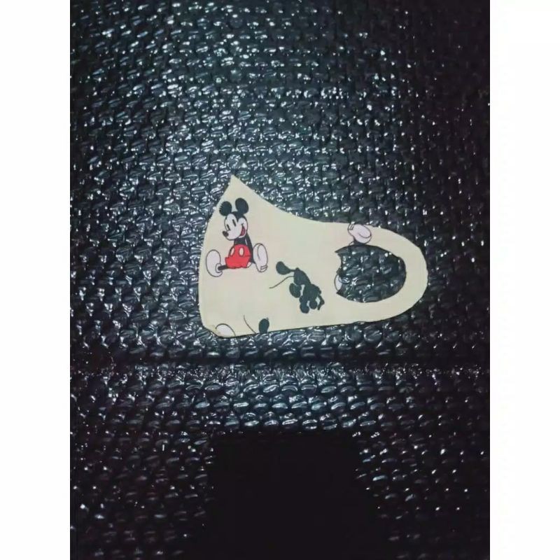 READY Masker Scuba Karakter Anak Micky Mouse Lucu warna