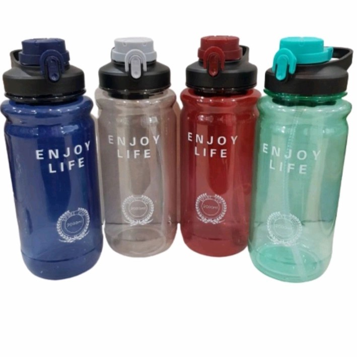 BOTOL MINUM ENJOY LIFE 2 LITER / TEMPAT AIR MINUM JUMBO 2000 ML