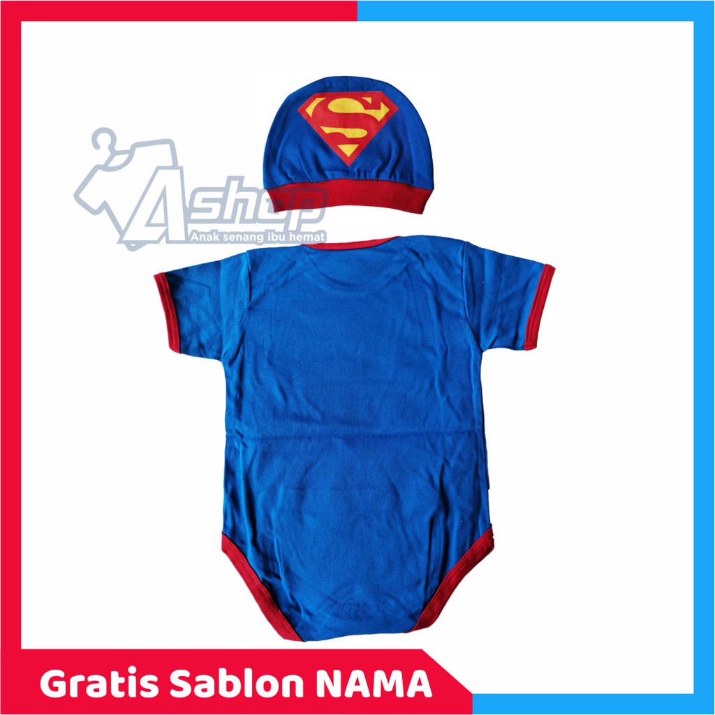 Jumpsuit Bayi Jumper Superman