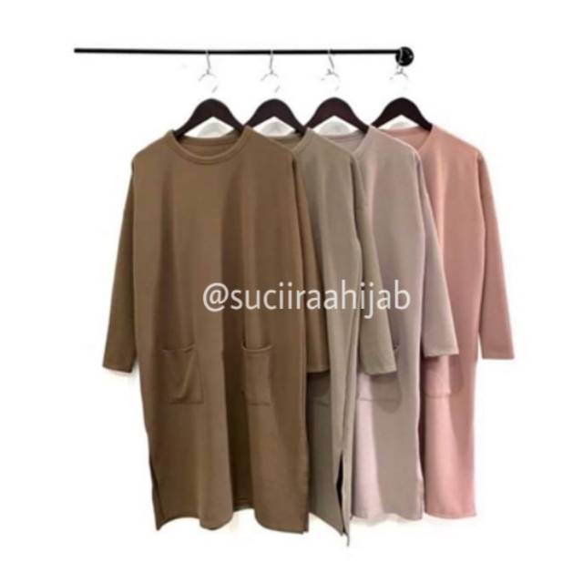 Tunik import/tunik beby terry/tunik casual/tunik kaos /tunik kekinian/tunik wanita/Baju wanita murah