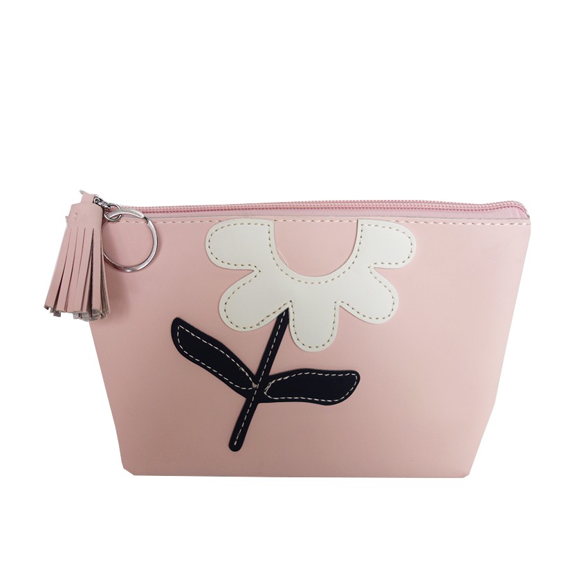 Skoola Pouch Kosmetik Wanita Karakter Lucu Dompet HP Serbaguna