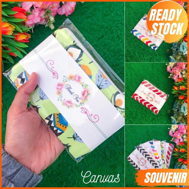 DOMPET KANVAS PACK THANK CARD  THANK YOU DK 14.10