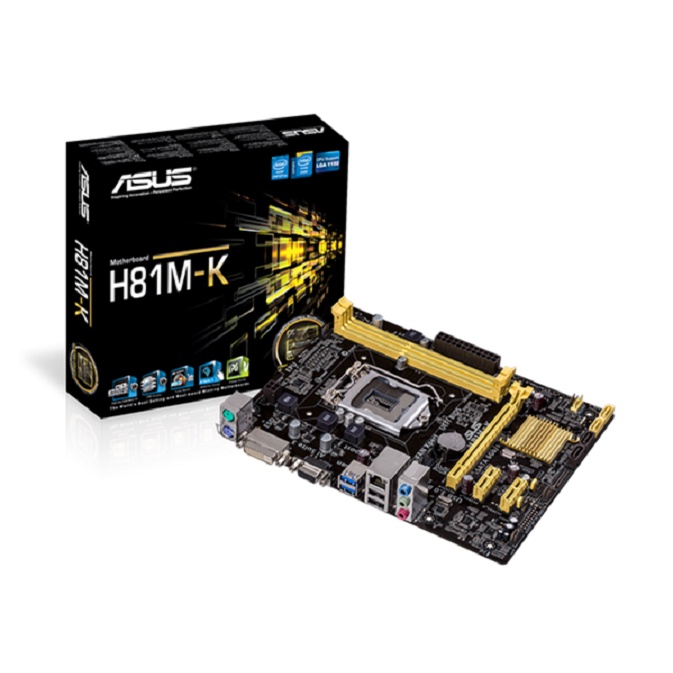 Asus H81M-K (LGA1150, Intel H81, DDR3)