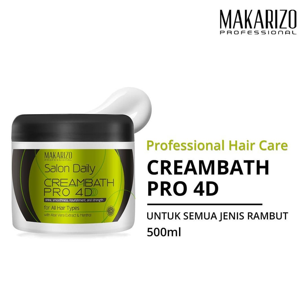 Makarizo Salon Daily Creambath Pro 4D 500ml