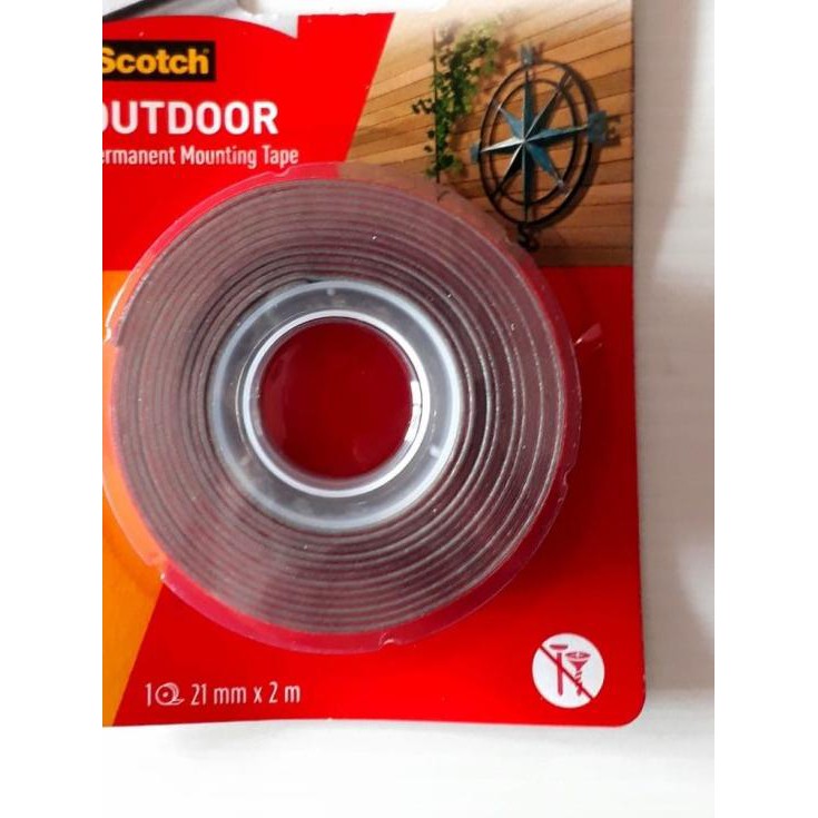 

➤ 3M Scotch Double Tape Foam Outdoor Permanent Mounting 4011 21 mm x 2 m ♫