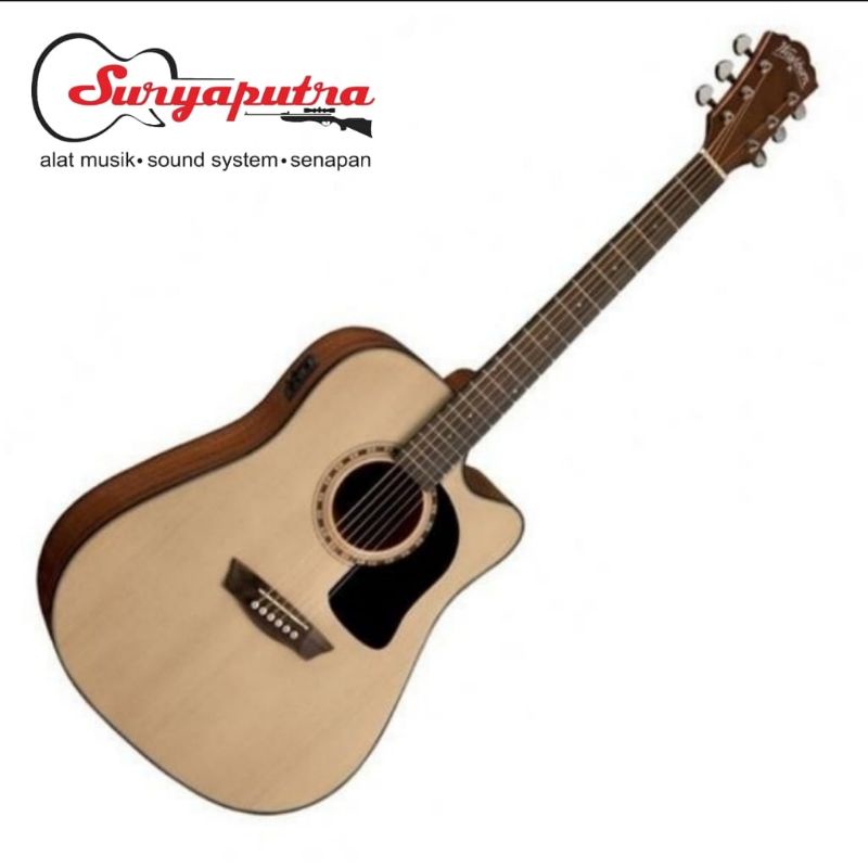 Jual Washburn AD5CEA Acoustic Electric Guitar Shopee Indonesia