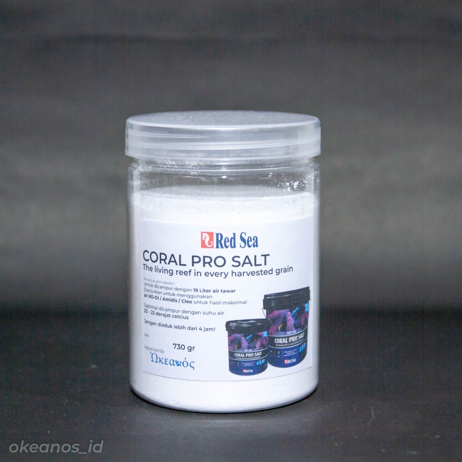 [Okeanos_id] Red Sea Coral Pro Salt 730 gr Garam ASW Marine Reef Laut