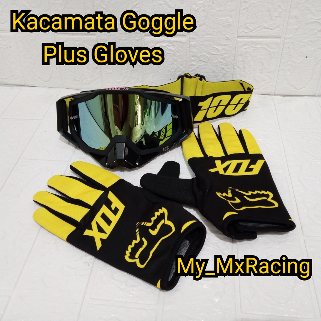 Kacamata Goggle KUALITAS  PREMIUM 016- Goggle trail motor cross - Kacamata trail - original terlaris -kacamata supermoto or sunmori -KACAMATA BERKENDARA FREE GLOVE