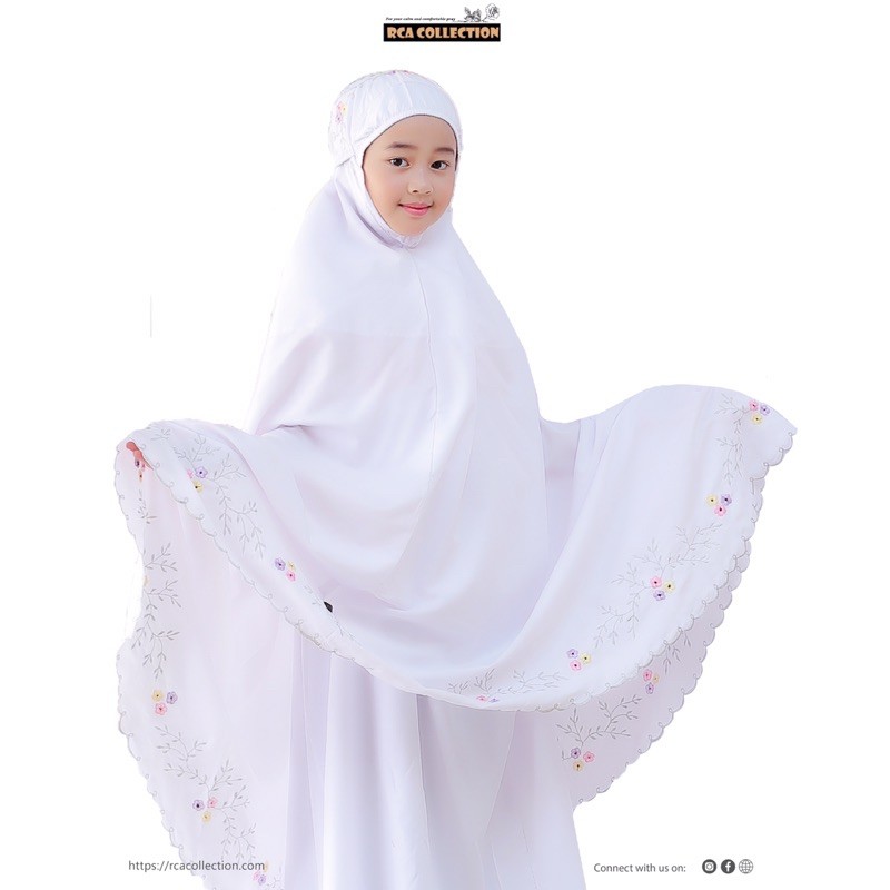 Mukena RCA COLLECTION - Mukena Anak Shafeena