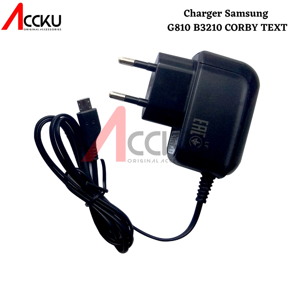 CHARGER SAMSUNG B3210  / CASAN SAMSUNG G810 / B3210 MICRO USB ORIGINAL 100%