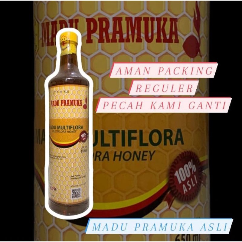 

MADU MULTIFLORA PRAMUKA 650 ML