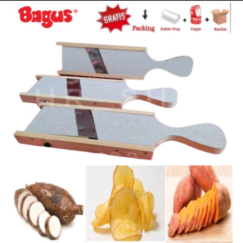 PEMOTONG KERIPIK, PEMOTONG SINGKONG, PEMOTONG KENTANG , IRISAN KERIPIK SERBAGUNA