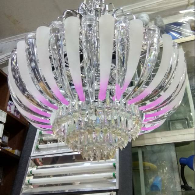 Lampu Gantung Kristal Berlian Mewah