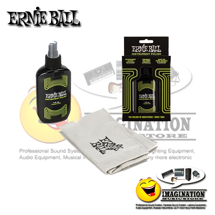 Jual Ernie Ball 4222 Guitar Polish with Cloth Shopee Indonesia