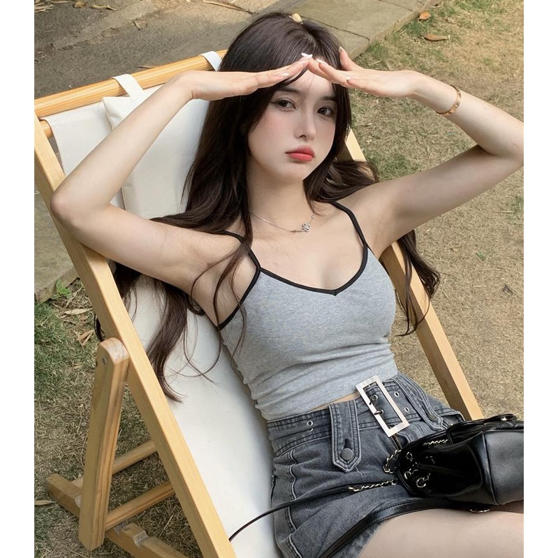 Nicebra Tanktop Bra Fashion Gyn Bra Olahraga Wanita Tanpa Kawat Import 1115