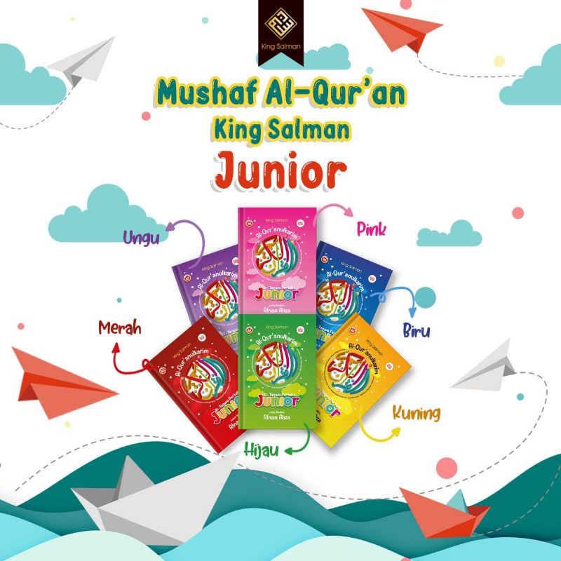 

MUSHAF AL-QUR'AN KING SALMAN A5 - Transliterasi Junior