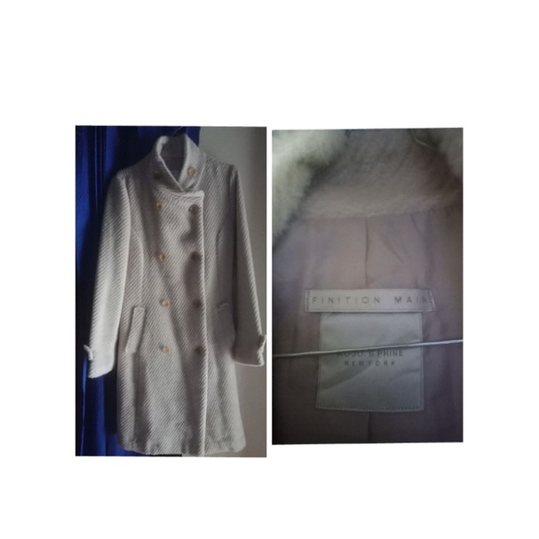 preloved coat bahan wool