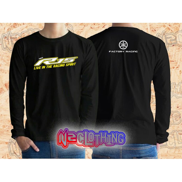Kaos Yamaha R15/Kaos Baju Yamaha R15/Baju Yamaha R15 Black