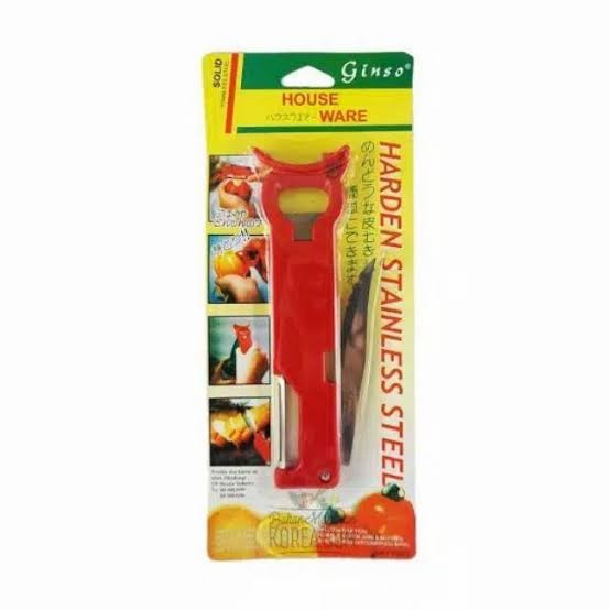 Slicer + Peeler Pisau Roti Buah Sayur Pengupas Buah Pengupas Kentang Parutan Stainless Parutan Kenta