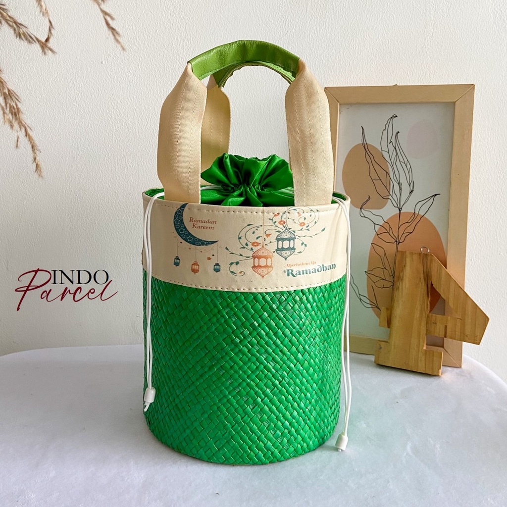 

[SPECIAL RAMADHAN] INDOPARCEL - Tas Anyaman Hampers Ramadhan Tas Goodie Bag ta parcel keranjang Ramadhan Idul Fitri Tas Anyaman Parsel Lebaran Terbaru