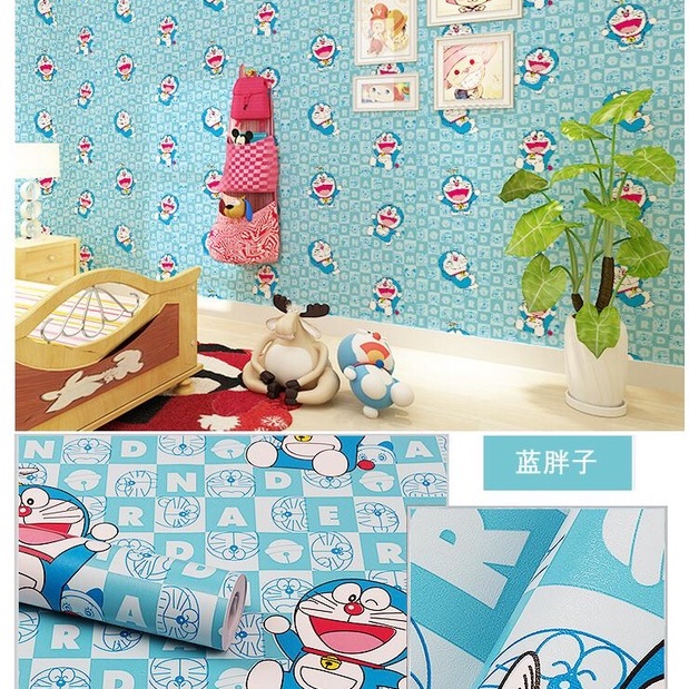 Wallpaper Sticker DORAEMON KOTAK