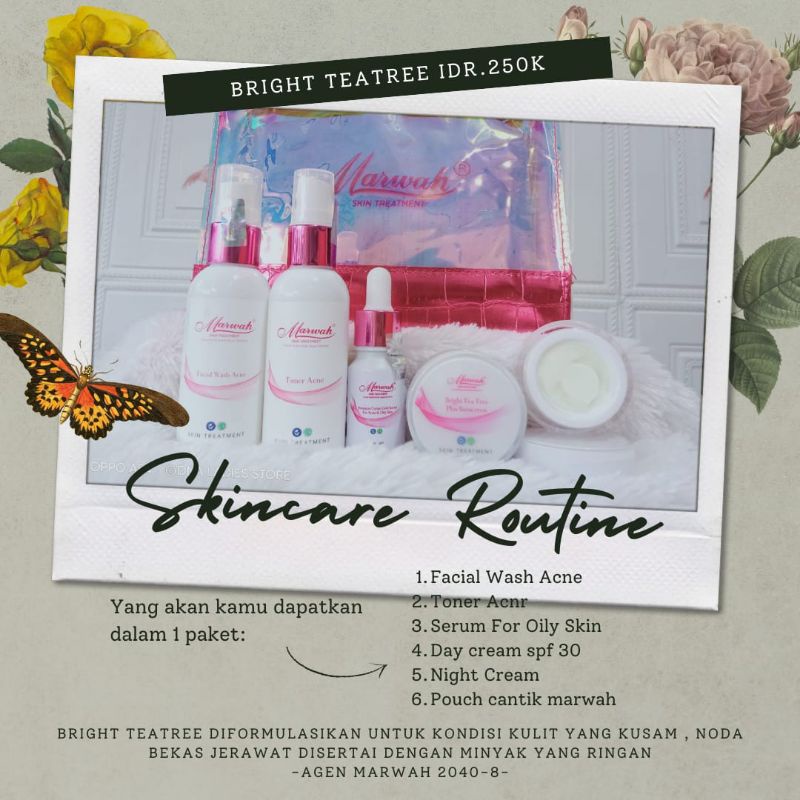 Diamond Bright Tea Tree Marwah skincare