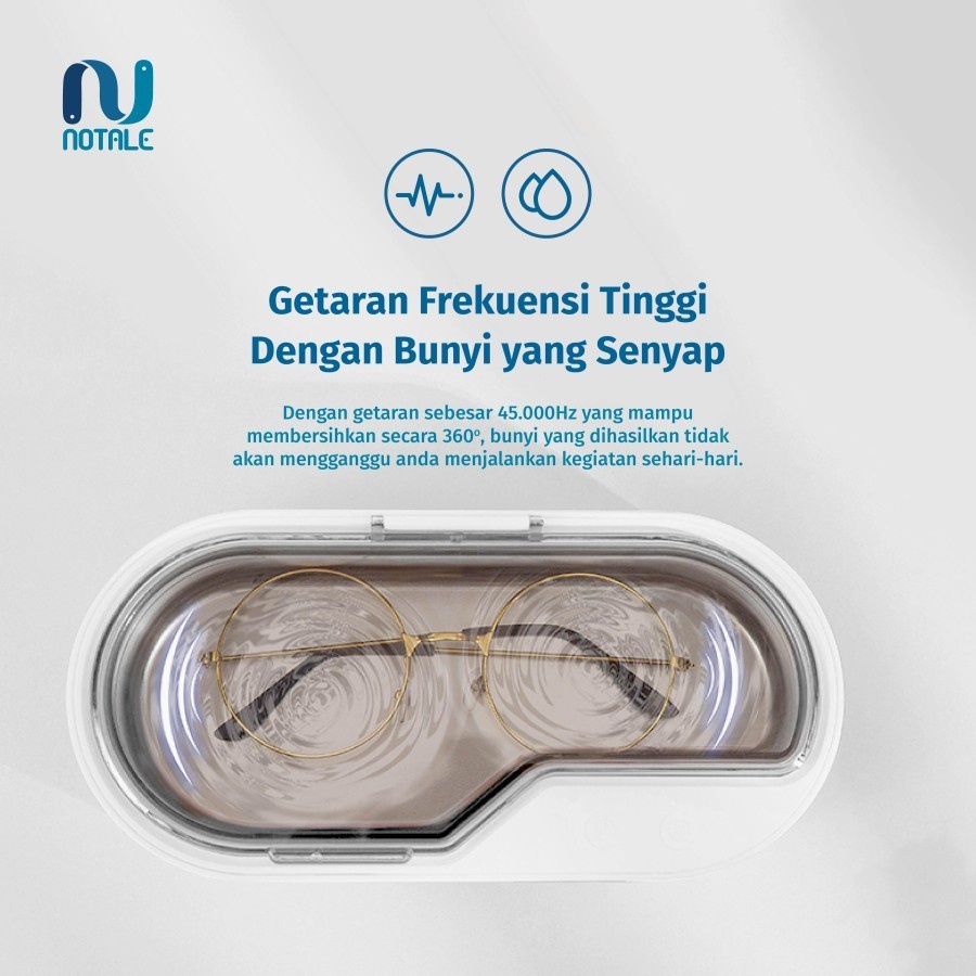 Notale Ultrasonic Cleaner Pembersih Aksesoris NTL-UC411 - Garansi Resmi