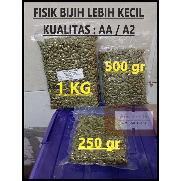 

PUMPKIN SEEDS (BIJI LABU) / PEPITA - 1KG