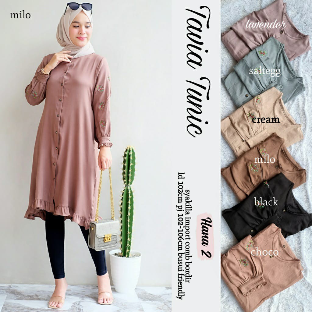 Tavia Tunik Syakila Import