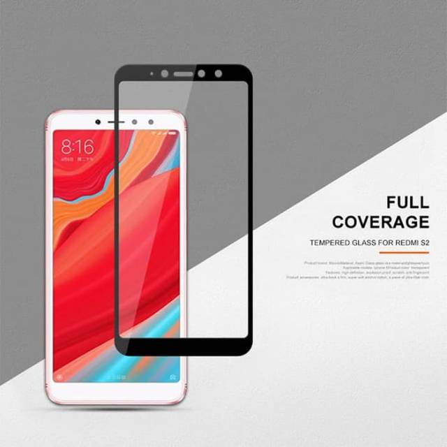 Tempered glass Xiaomi redmi s2 fullCover