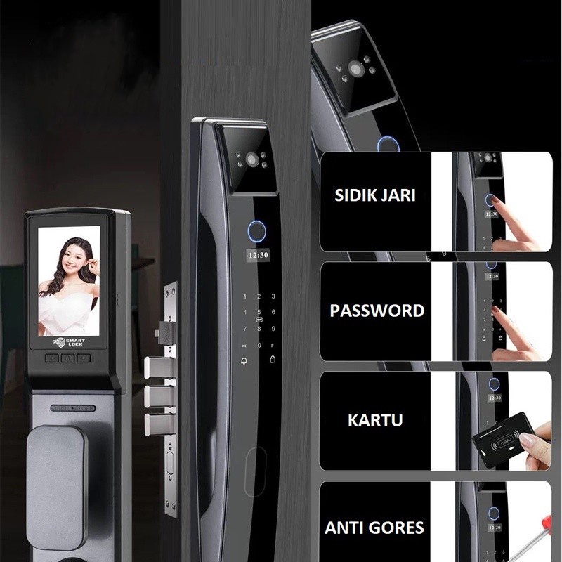 KUNCI PINTU DIGITAL - DIGITAL DOOR LOCK - MULTI UNLOCK