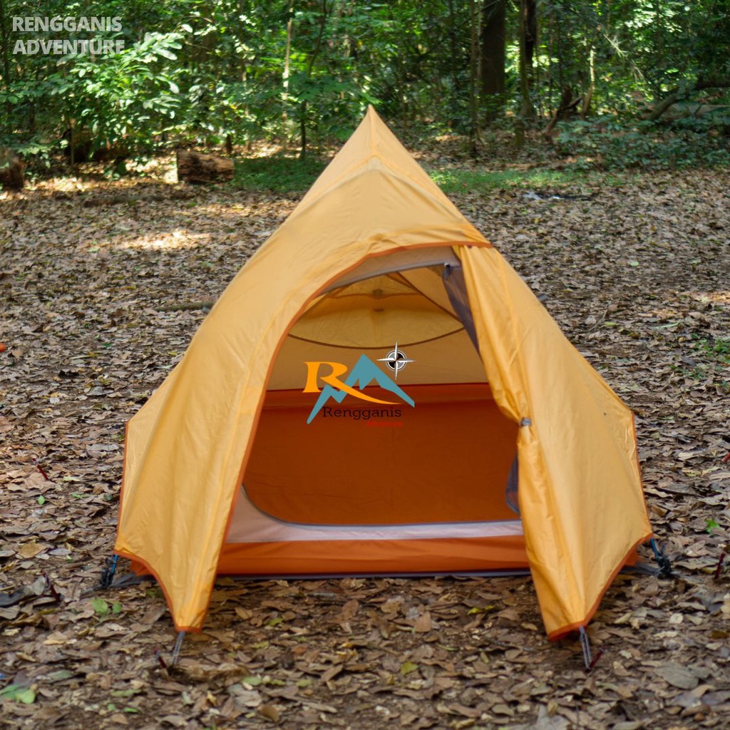 Tenda Camping NATUREHIKE CLOUD UP 2 - 3 Orang NH17T001-T 210T Uprage Versi