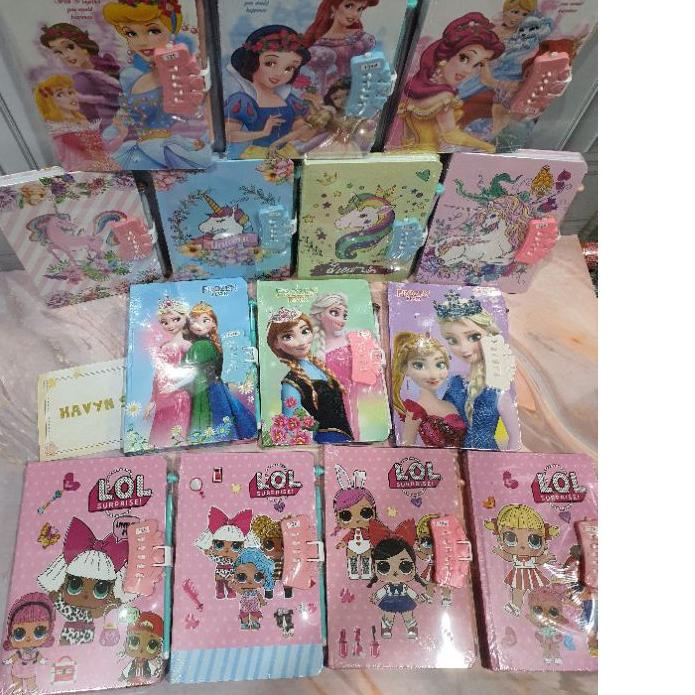 

Mall Diary ada KODE PASSWORD + PEN