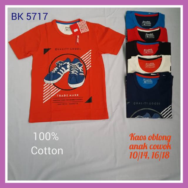  Kaos  oblong  anak cowok kaos  oblong  anak laki laki  kaos  