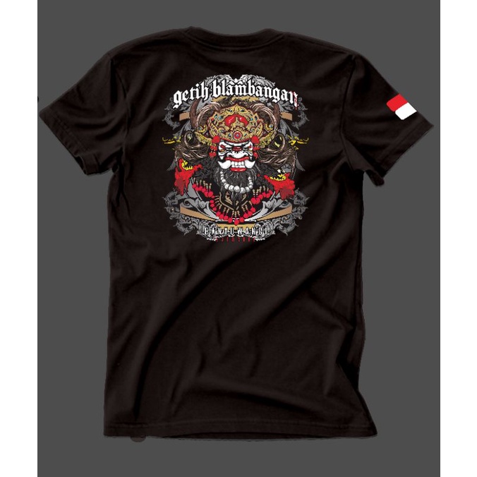 KAOS T-SHIRT JARANAN BUTO bonus tambah nama