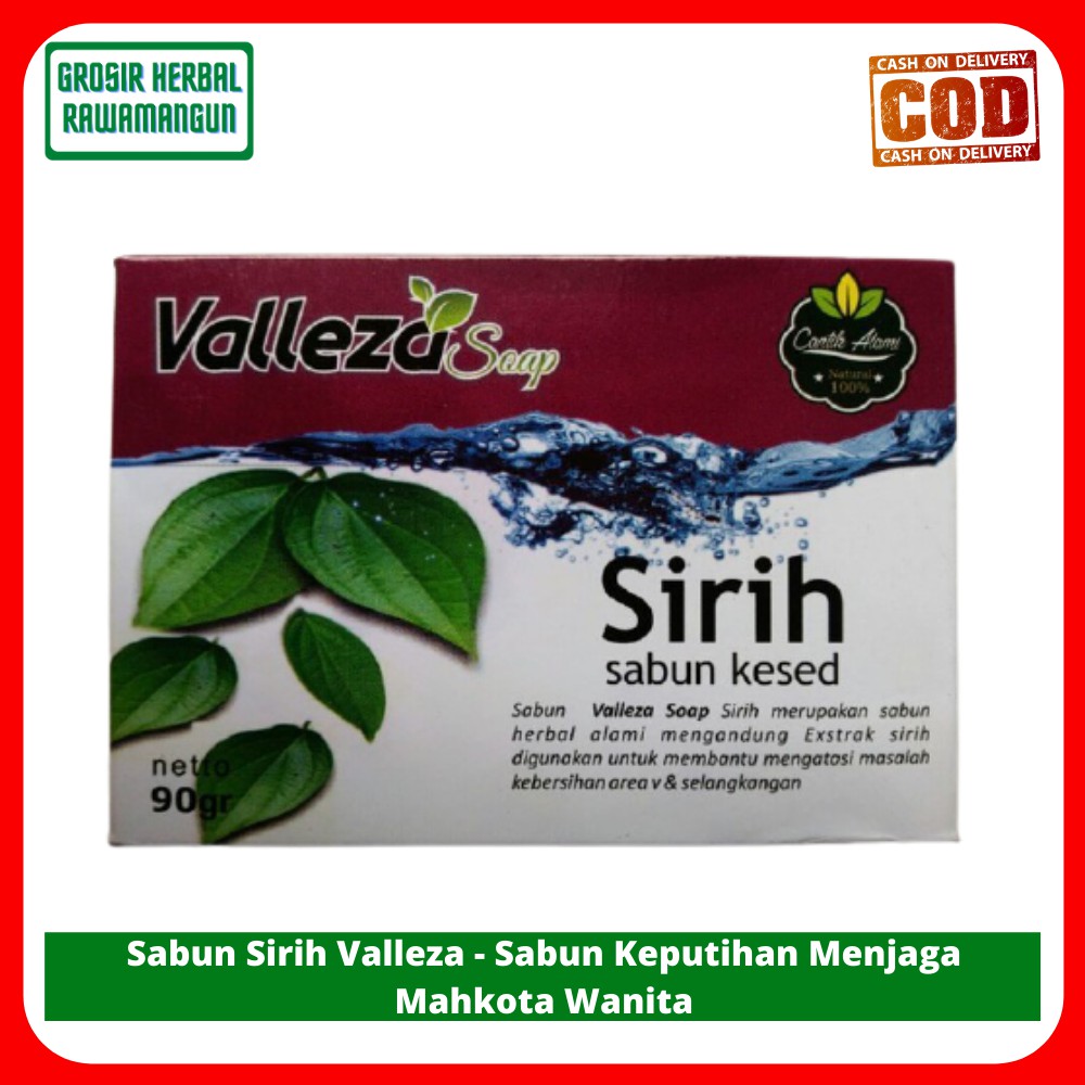 Sabun Keputihan Sabun Sirih Valeza