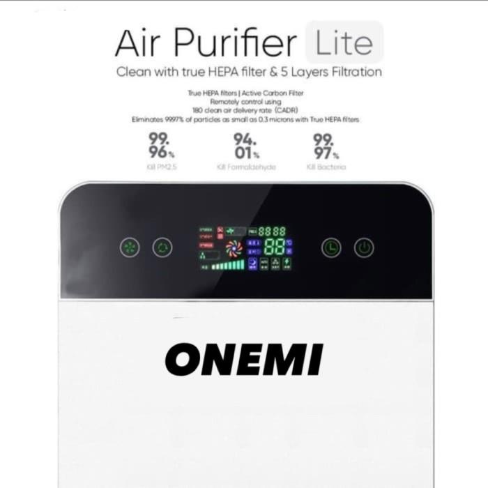 ONEMI Air Purifier Penjernih Udara Hepa Filter with UV sterilization