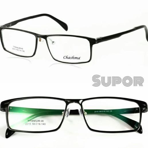 Kacamata Sport Pria Original Black Full Frame / Kaca Mata Minus Pria Sup-192