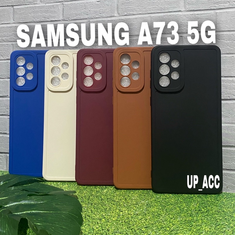 SAMSUNG A33 A53 A73 5G Case Pro Camera Protect / Case Candy Makaron TPU lens Protector Kamera