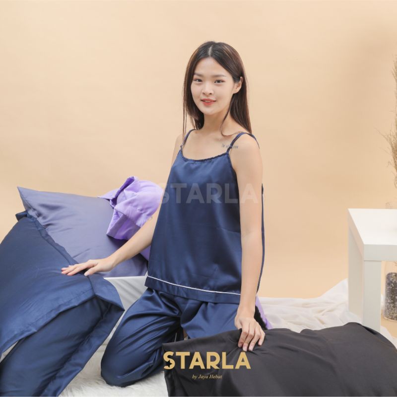 BAJU TIDUR DEWASA PIYAMA WANITA DEWASA PAJAMAS SATEN SATIN STARLA ARTEMIS