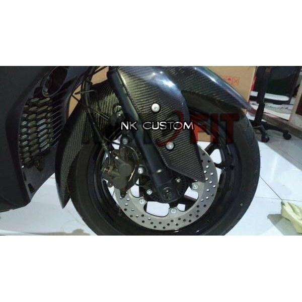 Yamaha Xmax Front Fender Spakboard Depan Carbon Kevlar xmax hugger