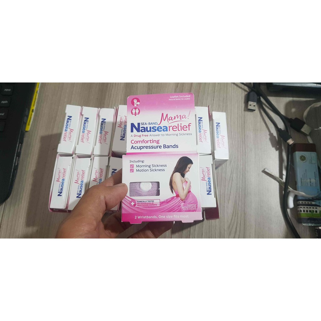 ORIGINAL Sea Band Mama Pink - Anti Mual SeaBand
